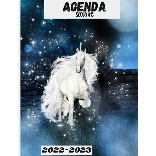 Agenda Scolaire 2022 2023 Cheval: Grand Format 110 Pages Couverture Souple Cahier De Texte Journalier Perpétuel Ado Etudiant Collège Lycée Pour Noter Ses Devoirs Et Prendre Des Notes Organiseur Agenda