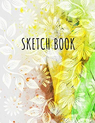 Sketch Book: Blank Paper For Drawing 8.5 X 11 Sketchbook For Kids,Boys,Girls,Teens And Draw Everything From The Imagination Blank Drawing Sketchbook (Abstract Cover)