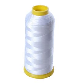 Fil de bobine en Polyester pour Machine à broder, 5000m, cônes plus forts (blanc)