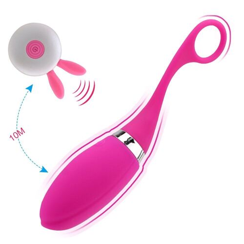 Oeuf Vibrateur Saut À 12 Vitesses, Télécommande Sans Fil, Point G, Jouets Sexuels Pour Femmes, Stimulation Du Clitoris, ¿Uf Vibrant