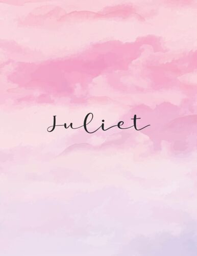 Juliet: Journal Notebook Gray For Writing And Drawing, Blank | Calligraphy Dot Grid Journals | 8.5 X 11 Inch - V.270