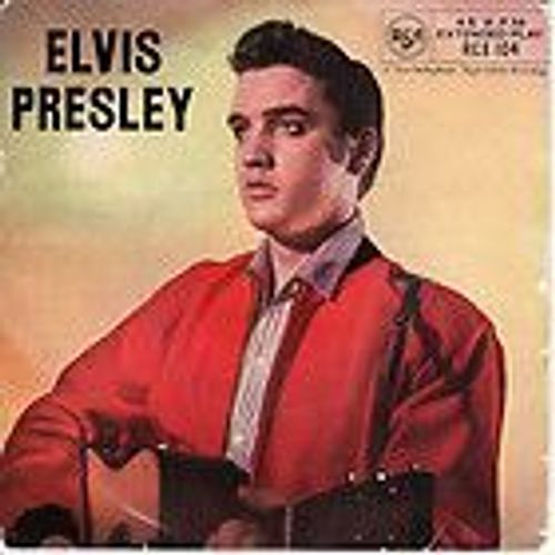 Elvis Presley Ep Angleterre Rca Rcx 104 Black Label Noir Juin 1957 ! Rare !
