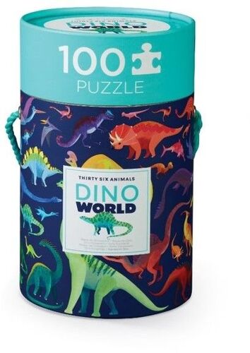 Crocodile Creek 100 Pcs 36 Animals Puzzle/36 Dinosaurs