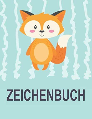 Zeichenbuch: Zeichen- Und Skizzenbuch Im Grosszuegigen A4+ Format Fuer Kinder Und Erwachsene; Motiv: Fuchs