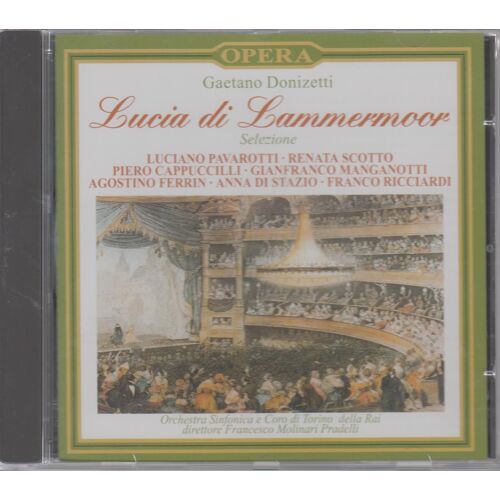 Donizetti Lucia Di Lammermoor Pavarotti Scotto Pradelli