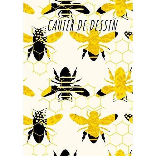 Cahier De Dessin: Cahier De Dessin Abeille Guêpe, Carnet De Croquis Grand Format Pour Dessin, Peinture, Aquarelle, Création: 100 Pages À Remplir. Cahier De Croquis Pour Artiste, Peintre. Art Plastique