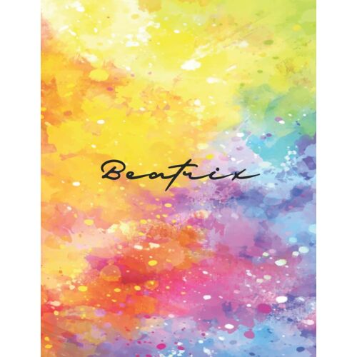 Beatrix: Personal Name Dot Gird Notebook For Graphing Pad, Design Book, Work Book, Planner, Dotted Notebook, Bullet Journal, Sketch Book, Math Book - V.983