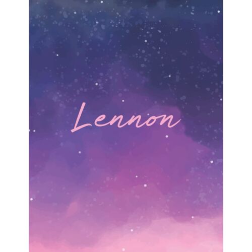Lennon: Journal Notebook Gray For Writing And Drawing, Blank | Calligraphy Dot Grid Journals | 8.5 X 11 Inch - V.388