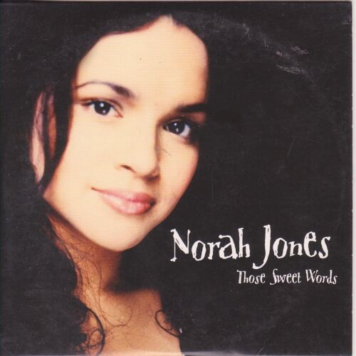 Norah Jones Cd Single Monotitre Those Sweet Words Card Ps U.K. Only