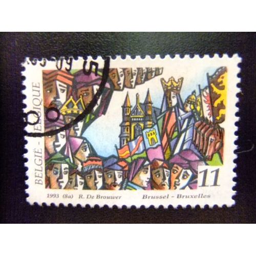 Belgique - België - 1993 - Folklore - Yvert & Tellier Nº 2509 / 2511 º Fu - Cob Nº 2509 / 2511 º Fu