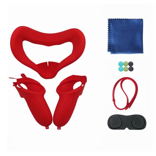 Housse De Protection Pour Oculus Quest 2 Vr, Étui Pour Contrôleur Tactile, Avec Sangle Articulée, Poignée, Ensemble D'accessoires, Nouveau