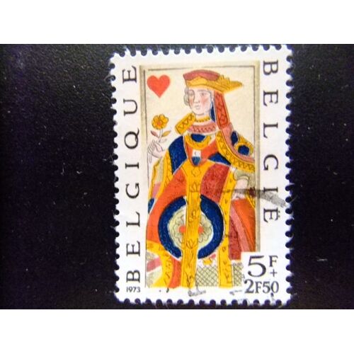 Belgique - België - 1973 - Cartes À Jouer Anciennes - Yvert & Tellier Nº 1691 º Fu - Cob Nº 1697 º Fu