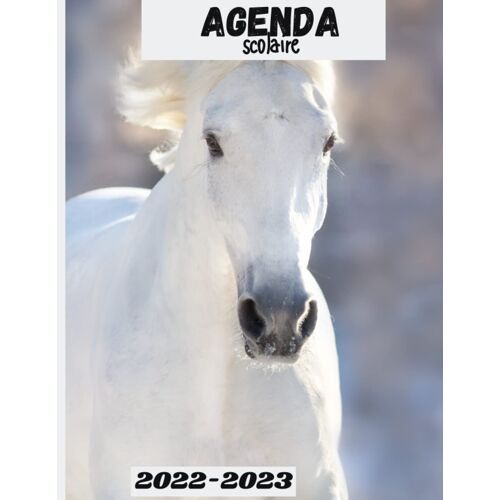 Agenda Scolaire 2022 2023 Cheval: Grand Format 110 Pages Couverture Souple Cahier De Texte Journalier Perpétuel Ado Etudiant Collège Lycée Pour Noter Ses Devoirs Et Prendre Des Notes Organiseur Agenda
