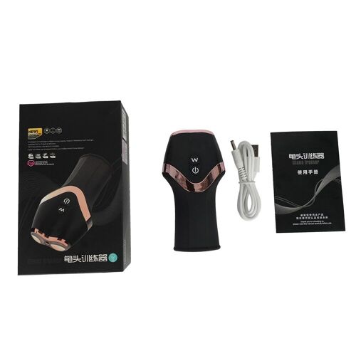 Vibromasseur Auto Glans Pour Hommes, Masturbateur Masculin, Dispositif De Tasse, Produits Pour Adultes, Retardement Du Pénis, Entraînement, Jouets Sexuels Érotiques, Chargeur Usb, Nouveau