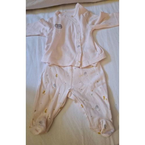 Ensemble Pantalon Et Tee-Shirt Bébé Fille