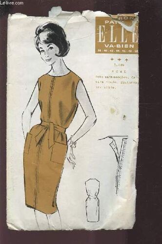 Patron Elle Va Bien - Pour Une Robe Sans Manches.
