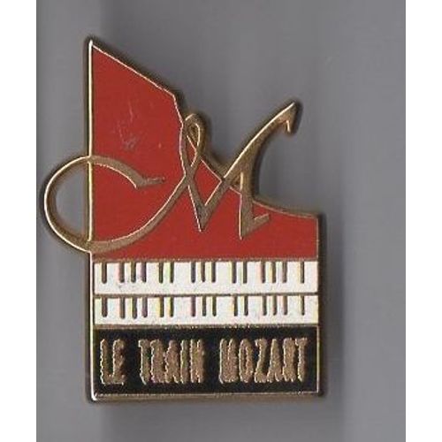 Pin's Sncf / Train Mozart (Signé Decat Paris) / Train Paris - Strasbourg - Vienne (Qualité Zamac)