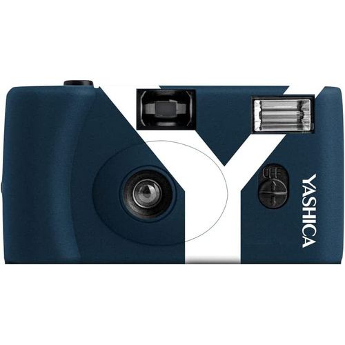 Yashica MF1 Appareil Jetable Réutilisable Bleu Avec Film