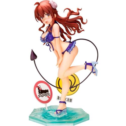 The Demon Girl Next Door 1/7 Scale Pre-Painted Figure: Yoshida Yuuko Swimsuit Ver. [Import Japonais]
