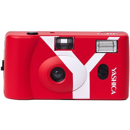 Yashica MF1 Appareil Jetable Réutilisable Rouge Avec Film