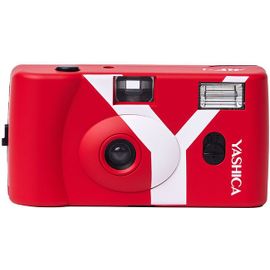 Yashica MF1 Appareil Jetable Réutilisable Rouge Avec Film