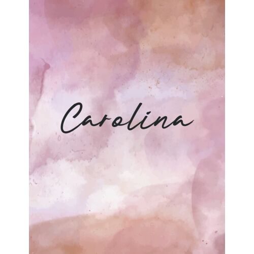 Carolina: Dot Grid Notebook 8.5 X 11| For Graphing Pad, Design Book, Work Book, Planner, Dotted Notebook, Bullet Journal, Sketch Book, Math Book - V.417