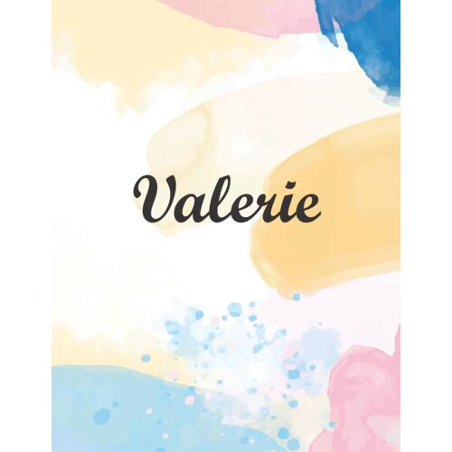 Valerie: Journal Notebook Gray For Writing And Drawing, Blank | Calligraphy Dot Grid Journals | 8.5 X 11 Inch - V.149
