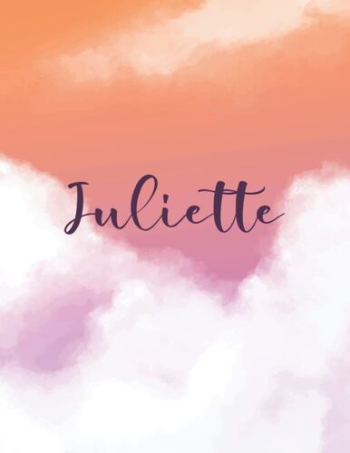 Juliette: Personal Name Dot Gird | The Notebook For Writing Journal Or Diary Women & Girls Gift For Birthday, For Student | 160 Pages Size 8.5x11inch - V.178