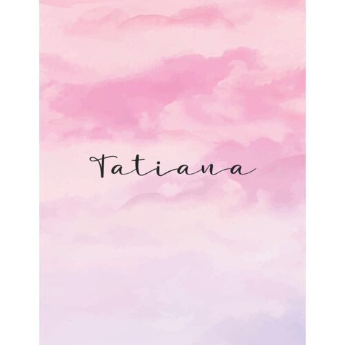 Tatiana: Journal Notebook Gray For Writing And Drawing, Blank | Calligraphy Dot Grid Journals | 8.5 X 11 Inch - V.948