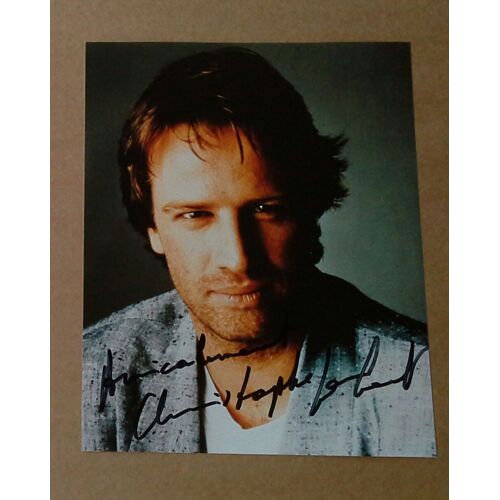 Autographe Christophe Lambert