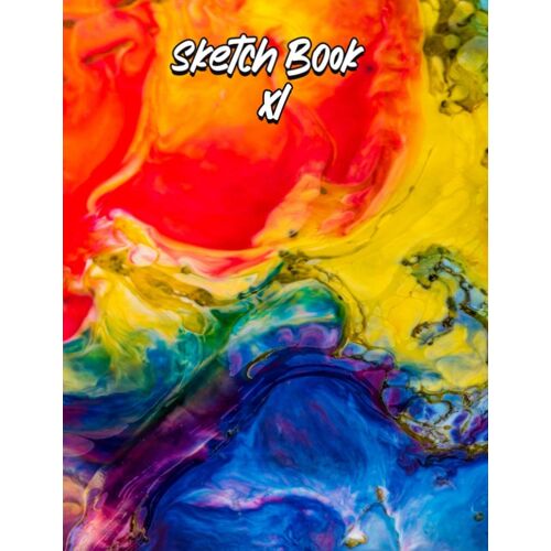 Sketchbook Xl: 8.5 X 11 Sketchbook,Premium Acrylic Cover , 200+ Pages , Perfect For Sketching ,Drawing , Journaling And Doodling