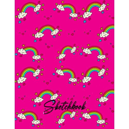 Sketchbook: Large Blank Sketchbook For Girls | Doodling, Journal ,Sketching | Wide Papers 8.5 X 11 - Doodle Pad (Sketch Books For Kids)