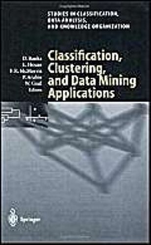 Classification, Clustering, And Data Mining Applications