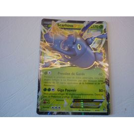 Carte Pokemon Francaise Xy 3 Poings Furieux Scarhino Ex 4/111