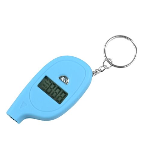 Lavande - Mini Porte-Clés Portable Lcd Numérique, Testeur De Jauge De Pression D'air De Roue, Outil De Procession, 2-150 Psi, Offre Spéciale