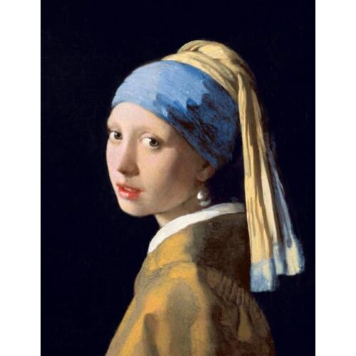 Johannes Vermeer Sketchbook #7: Cool Artist Gifts - Girl With A Pearl Earring Vermeer Van Delft Sketchbooks For Artists Adults And Kids To Draw In 8.5x11" 100 Blank Pages