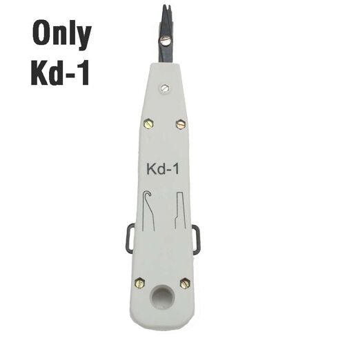Kd-1 - Testeur De Câble Ethernet, Kit De Sertissage, Outil De Sertissage, Poinçon Rj11 Cat5 Cat6 Détecteur De Ligne De Fil 8p8c, Livraison Gratuite