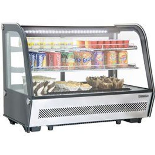 Vitrine Réfrigérée Grise 160l