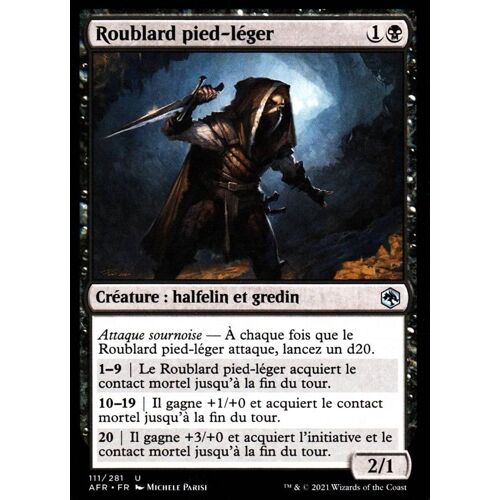 Roublard Pied-Léger - Mtg - Dungeons & Dragons - Aventures Dans Les Royaumes Oubliés - U - 111/281