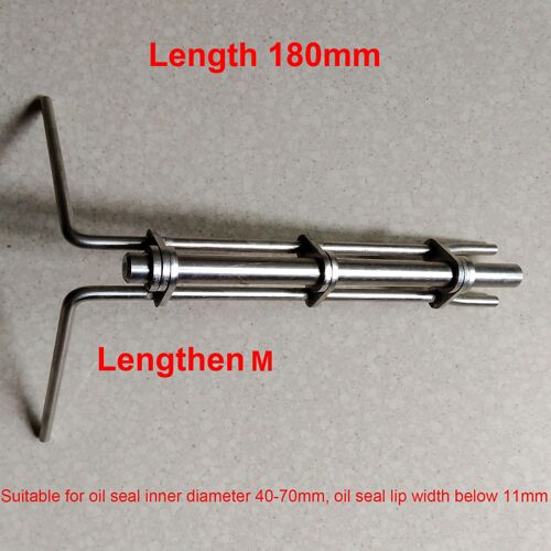 Allonger m - Pince Épaissie Pour Joint D'huile En Acier Inoxydable, Cylindre Hydraulique, Anneau En U, Outil D'installation Pour Joint D'huile