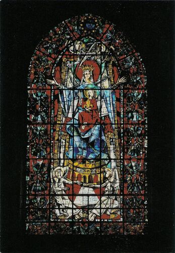 Cathédrale De Strasbourg, "Vitrail De Max Ingrand (1956)".