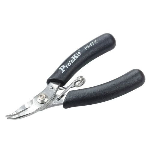 1PK-501C - pince coupante latérale de précision, antistatique, avec clip de sécurité et poignée conductrice, 125mm