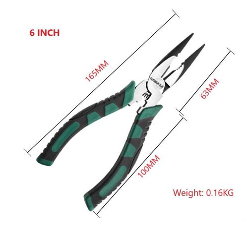 Pince Coupante De Fil Super Alliage, Dénudeur De Fil, Pince De Démolition, Pince À Nez À Aiguille Universelle, Pince Diagonale D'électricien, Outils À Main