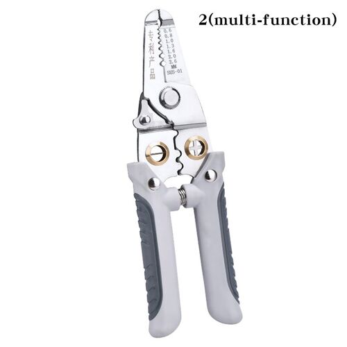 multicolatrie - Pince à dénuder multi outils, pince à dénuder, coupe câble électrique, dénudeur multifonctionnel, outil de réparation de fil
