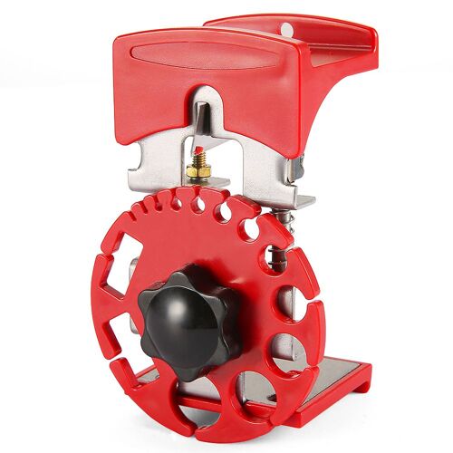 Rouge - Pince à dénuder universelle, dénudeur rapide, coupe câble électrique, machine à dénuder, outil de pince