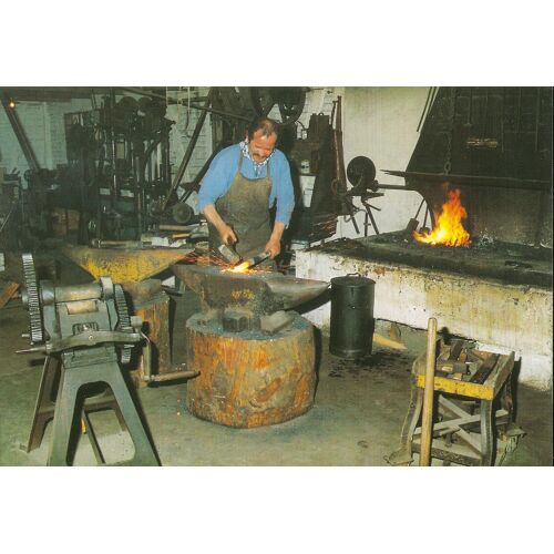 " Le Forgeron Jean Luc Wendling À Son Poste", Ecomusée D'alsace, Ungersheim.