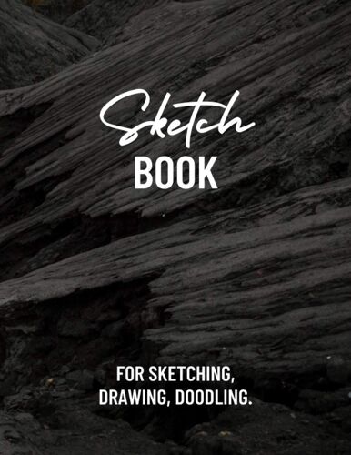 Sketch Book For Sketching, Drawing, Doodling.: 8.5x11 Sketch Book For Sketching, Doodling, Doodle, Hand Drawing, Drawing Practice. (With Abstract Art On Cover And Back)