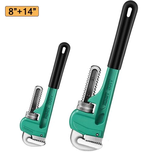 2pcs-d - Clé de tuyau rapide , grande ouverture, pince de serrage universelle pour tuyau'eau