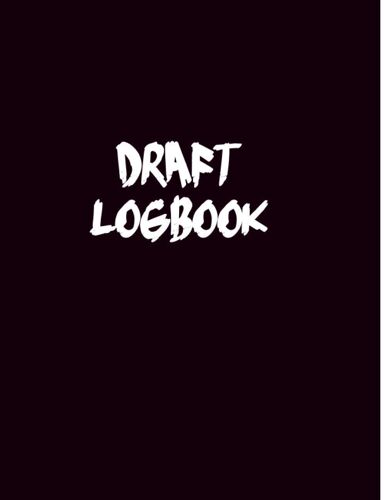 Draft Logbook: For Gel Pens.