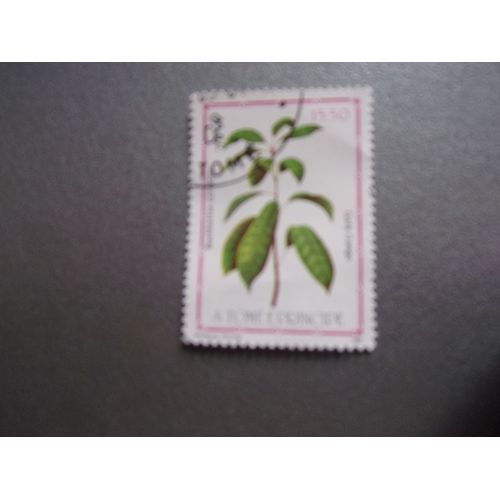 Timbre De Saint Thomas Te Principe
